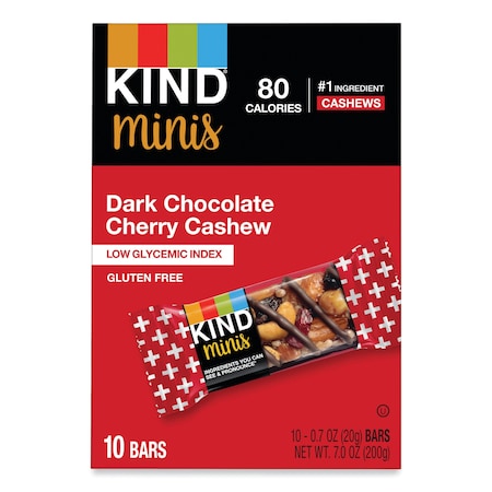 Kind Minis, Dark Chocolate Cherry Cashew, 0.7 oz, PK10 27962
